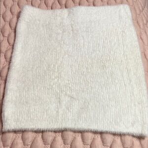 forever21 fuzzy skirt